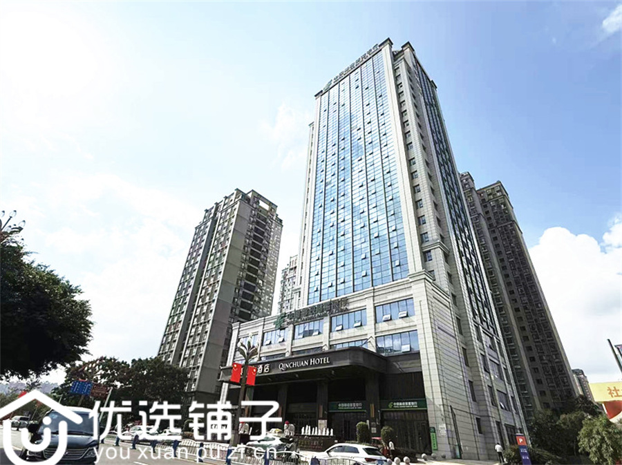 江北秦川酒店1000平办公室出租(可分租)