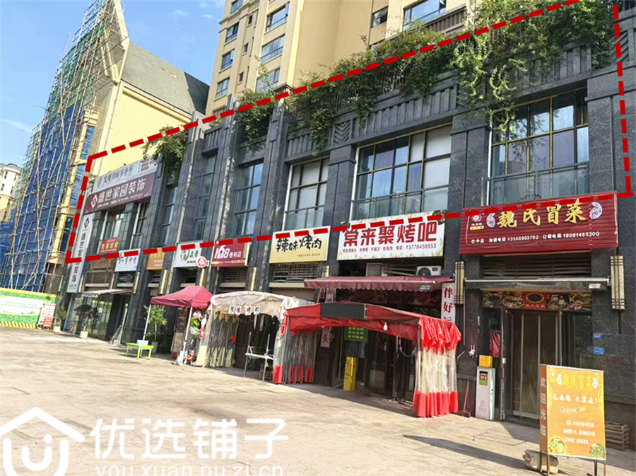 巴州二环路津湖壹号550平二楼房东出租(无转让费)