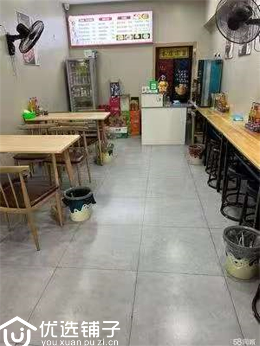 回风四中对面52平餐馆转让三通可外摆(有二楼)
